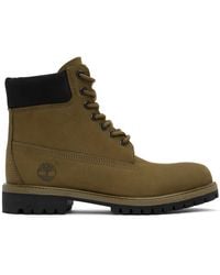 Timberland - Khaki Premium 6-Inch Lace-Up Waterproof Boots - Lyst