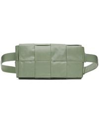 Bottega Veneta - Green Mini Cassette Belt Bag - Lyst