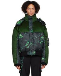 Feng Chen Wang - Lacquerware Down Jacket - Lyst