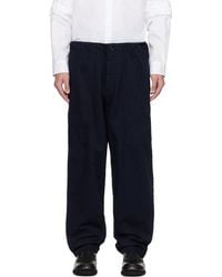 Yohji Yamamoto - Bs Katsuragi Hem Zip Painter Trousers - Lyst