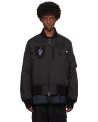 Sacai - Spiewakgonzエディション マルチパッチ ボンバージャケット - Lyst