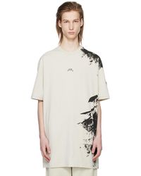 A_COLD_WALL* - * Off-white Brushstroke T-shirt - Lyst