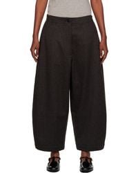 Cordera - Wool Curved Trousers - Lyst