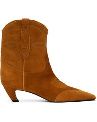 Khaite - Dallas Ankle Boots - Lyst