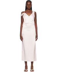 TOTEME - V-Neck Slip Maxi Dress - Lyst