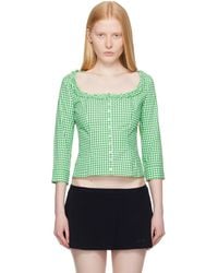 Sandy Liang - Simona Blouse - Lyst