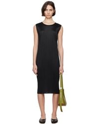 Pleats Please Issey Miyake - Monthly Colors April Midi Dress - Lyst