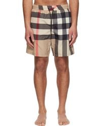Burberry - Guildes Swim Shorts - Lyst
