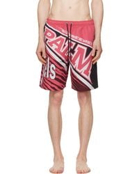 Palm Angels - 'Racing' Swim Shorts - Lyst