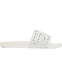 DIESEL - White Sa-mayemi Puf X Sandals - Lyst