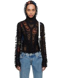 Jean Paul Gaultier - Shayne Oliver Edition 'The Slashed City' Hoodie - Lyst