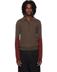 Entire studios - Split Sleeve Polo - Lyst