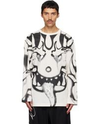 Y-3 - Off- Chito Edition Graphic Long Sleeve T-Shirt - Lyst