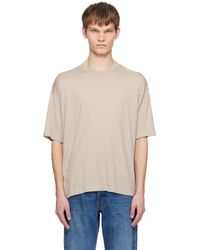 The Row - Taupe Dlomu T-Shirt - Lyst