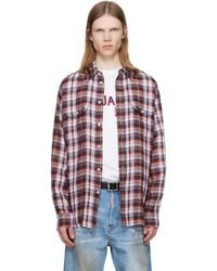 DSquared² - Canadian Vintage Linen Shirt - Lyst