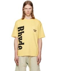 Rhude - Logo Pocket T-Shirt - Lyst