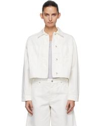 Maison Kitsuné - Denim Boxy Trucker Jacket - Lyst