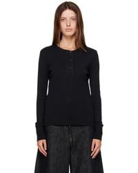 Studio Nicholson - Roane Jersey Henley - Lyst
