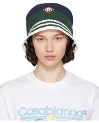 Casablancabrand - Cotton Crocheted Beach Hat - Lyst