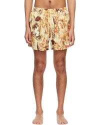 Agnona Printed Swim Shorts - Multicolour