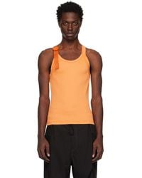 Dion Lee - Orange Safety Slider Tank Top - Lyst