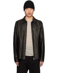 Rick Owens - Porterville Brad Leather Jacket - Lyst