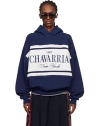 Willy Chavarria - 'Chavarria' Stripe Gilroy Hoodie - Lyst