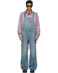 DIESEL - D-Framu-U Denim Overalls - Lyst