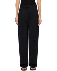 St. Agni - Belted Trousers - Lyst