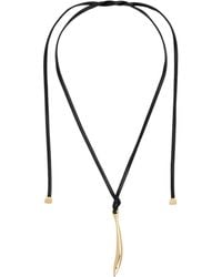 Bottega Veneta - Sardine Leather Necklace - Lyst