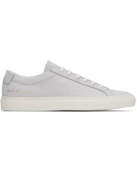Common Projects - グレー Contrast Achilles スニーカー - Lyst
