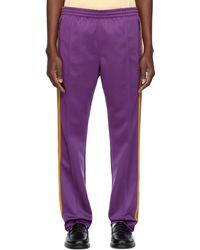 Needles - Pantalon De Survêtement Ajusté Mauve - Lyst