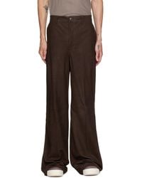 Rick Owens - Leather Work Pants - Lyst