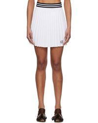 Bode - Court Miniskirt - Lyst