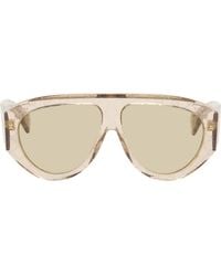 Gucci - Mask Frame Sunglasses - Lyst