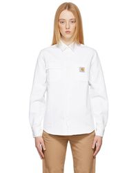 Carhartt WIP Salinac Shirt - White