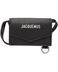 Jacquemus - Black Le Papier 'le Porte Azur' Bag - Lyst