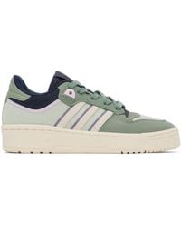 adidas Originals - Green Rivalry Low 86 Sneakers - Lyst