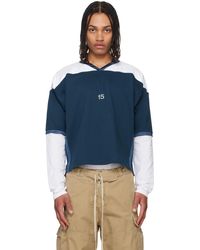 Raimundo Langlois - Layered V-Neck T-Shirt - Lyst