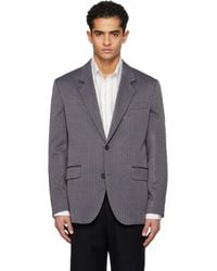 HUGO - Checked Modern-Fit Blazer - Lyst