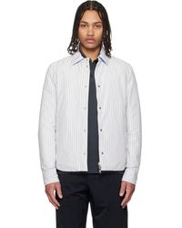 Moncler - Reversible Down Shirt Jacket - Lyst