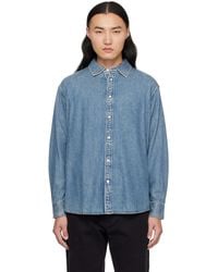 Rag & Bone - Matthew Denim Shirt - Lyst
