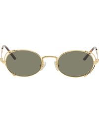 Jean Paul Gaultier - ゴールド 'The 55-3175' サングラス - Lyst