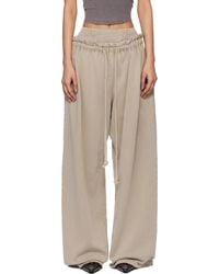 KNWLS - Taupe Haze Lounge Pants - Lyst