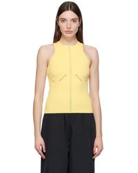 Paris Georgia Basics - Débardeur mia jaune - Lyst