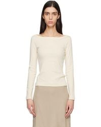 Flore Flore - Off- Steffi Longsleeve T-shirt - Lyst