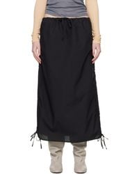 Baserange - Pictorial Strap Midi Skirt - Lyst