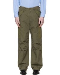Nanamica - Khaki Ripstop Cargo Pants - Lyst