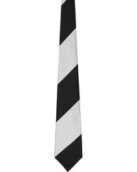 Comme des Garçons - Silk Regimental Stripe Tie - Lyst