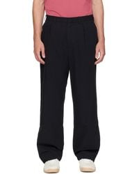 Palmes - Wide Pleated Suit Trousers - Lyst